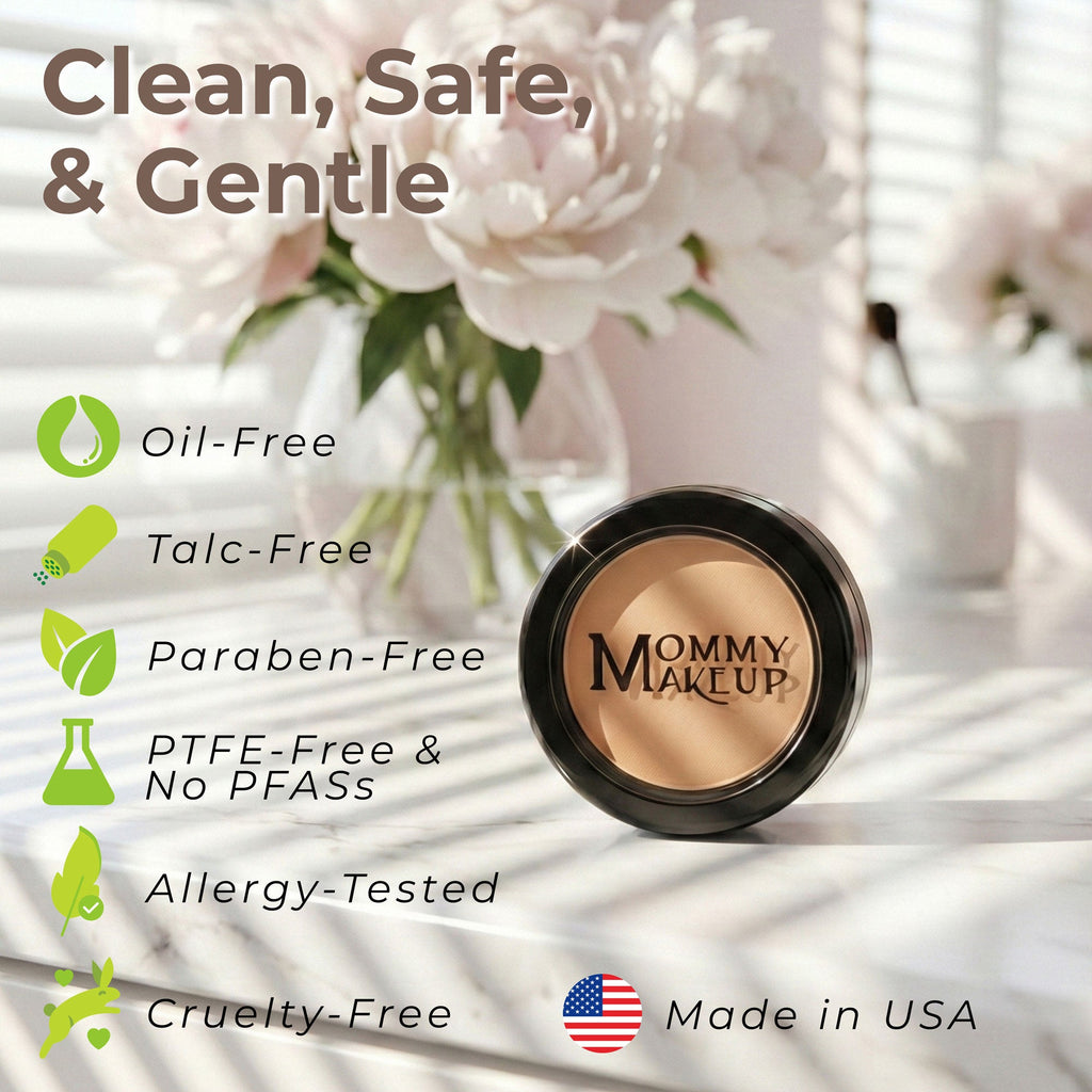Mom's you've got to try this amazing all in one. For those mornings or moments the little ones have kept you up all night, or just want to feel better. Mommy's Little Helper Concealer, Eyeshadow Base & Face Cover Up - Sleeping Beauty (Light/Medium)
