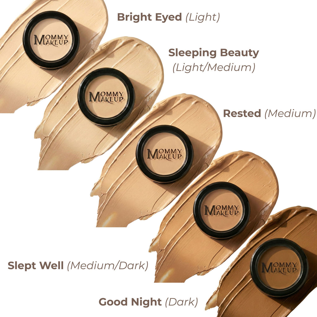 Mom's you've got to try this amazing all in one. For those mornings or moments the little ones have kept you up all night, or just want to feel better. Mommy's Little Helper Concealer, Eyeshadow Base & Face Cover Up - Sleeping Beauty (Light/Medium)